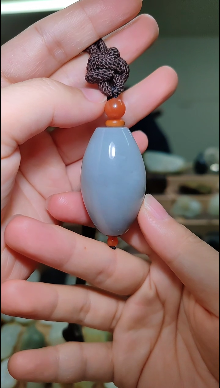 【闪购商品】和田玉把件未镶嵌新疆和田玉青花把件