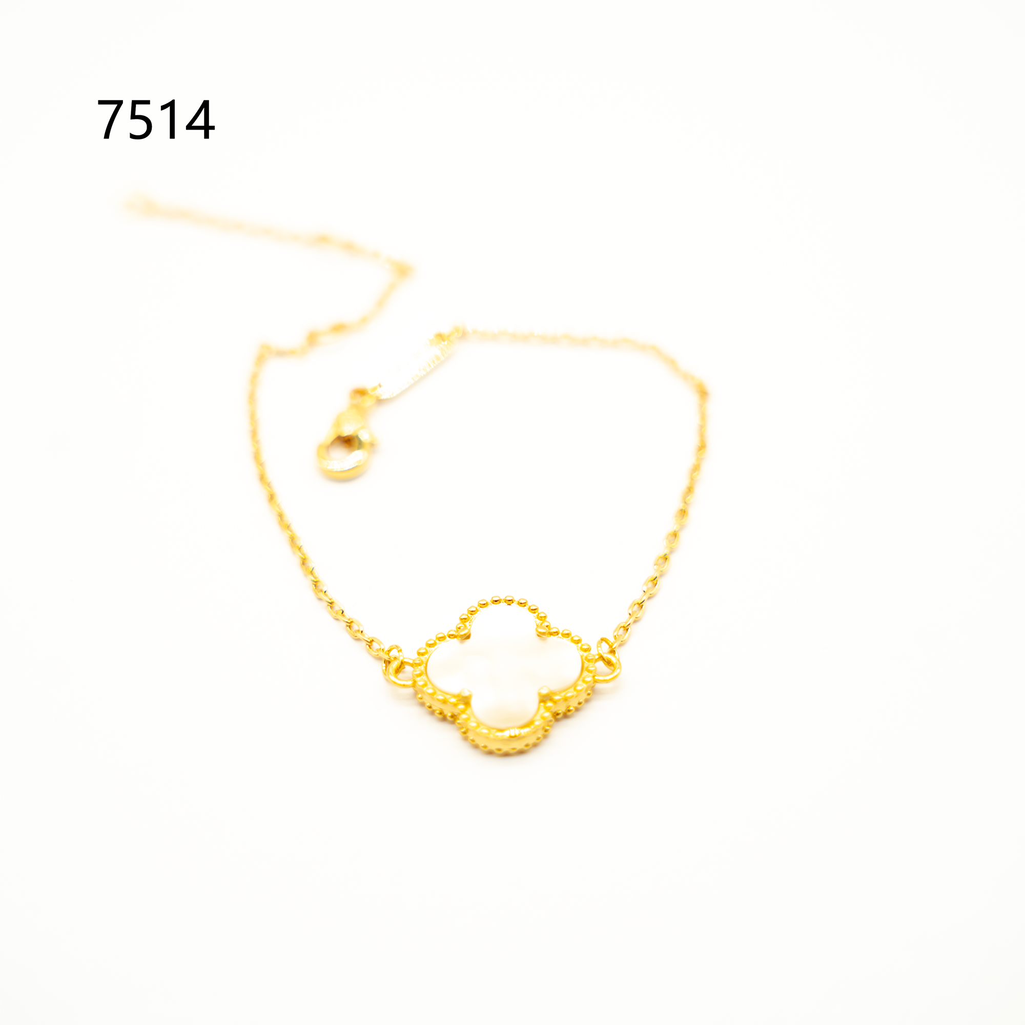 镀K金 REGIS  手链~7514（15+3cm）