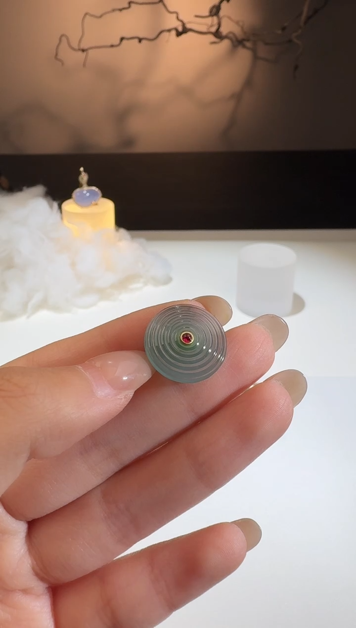 【闪购商品】翡翠耳饰银S925镶嵌【鑫鑫】