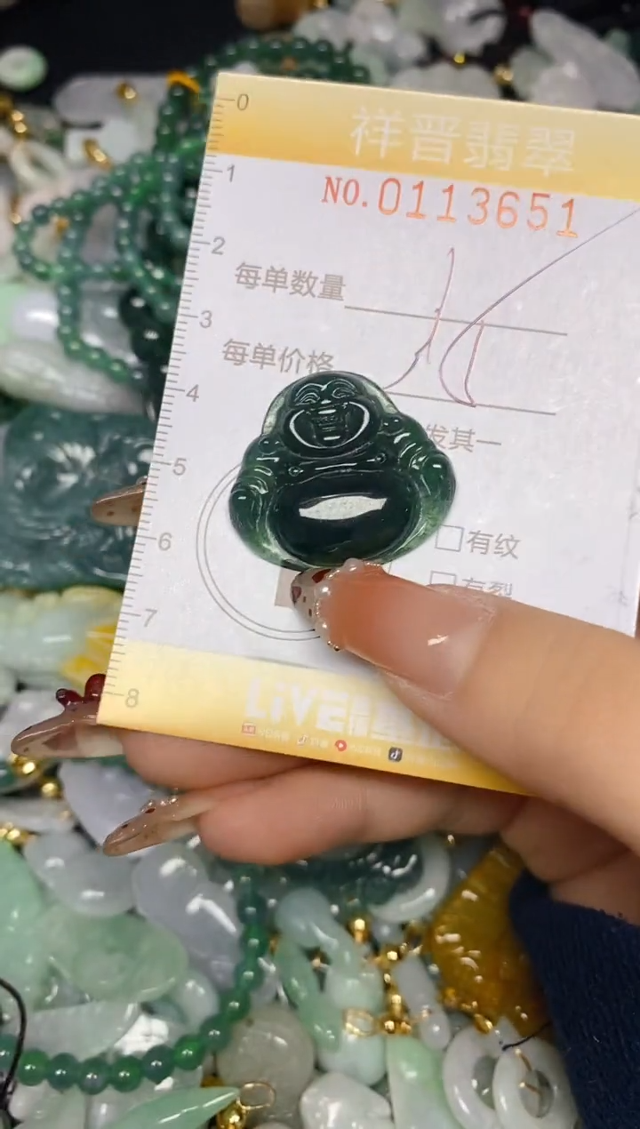 【闪购商品】翡翠颈饰未镶嵌闪购0113651