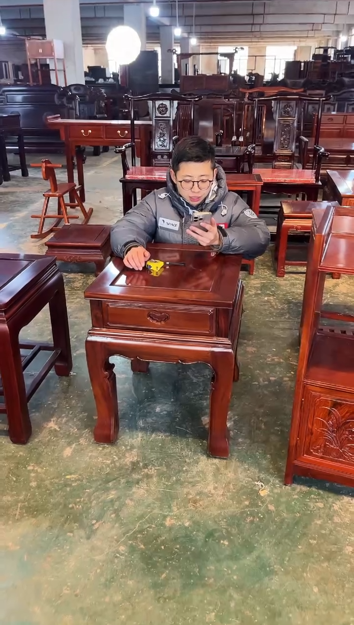 【闪购商品】红酸枝木类成套家具J31