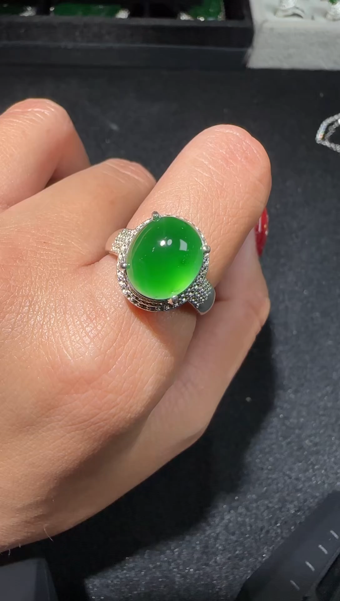 【闪购商品】翡翠戒指未镶嵌多样性发货拍一发一