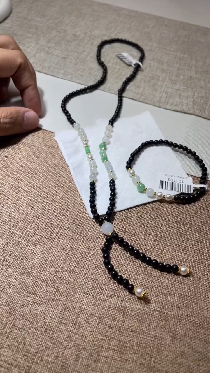 未镶嵌手链翡翠手串