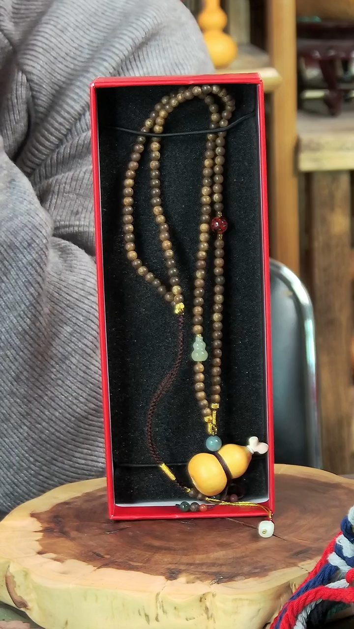 李*啥古艺高师傅葫芦脖挂 编号186