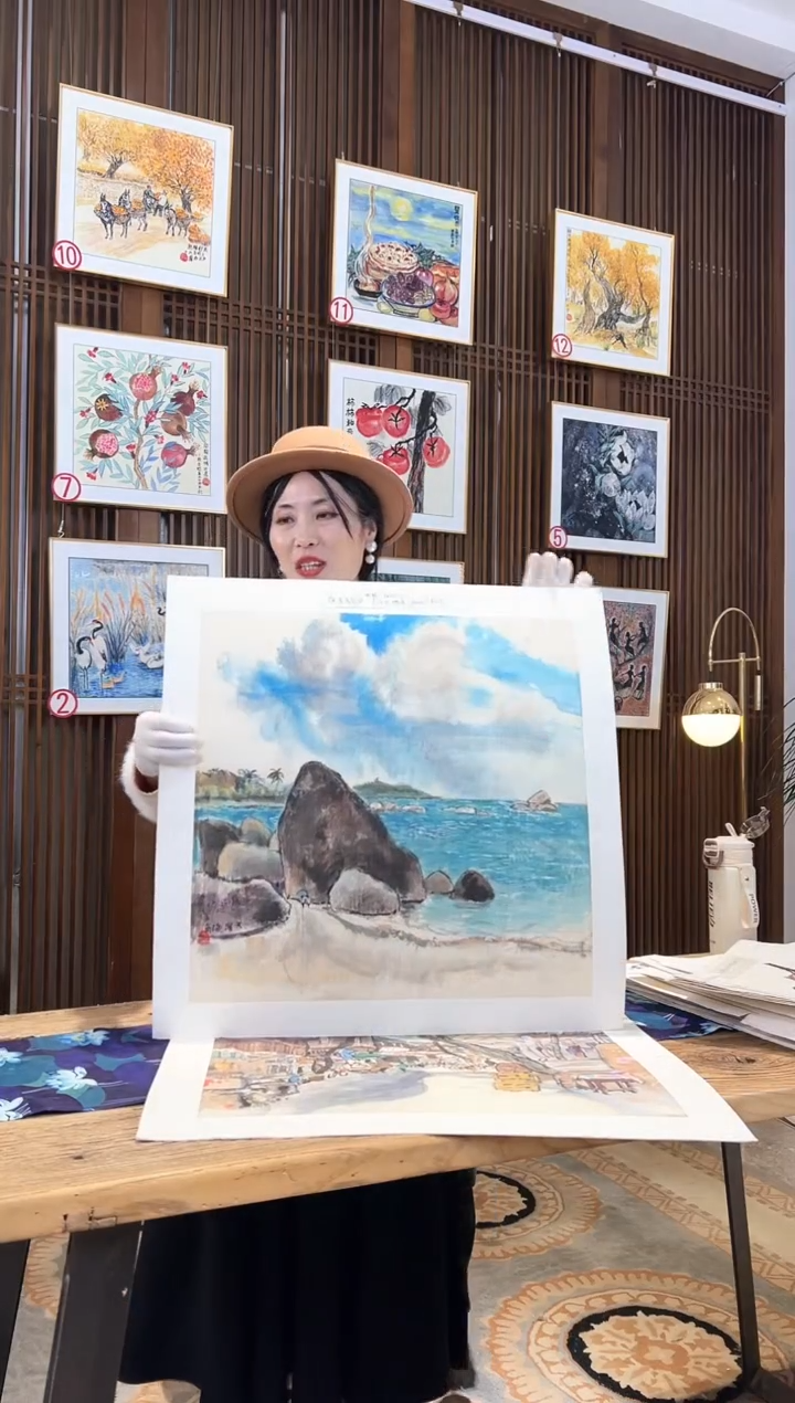 版画版画耿玉琨名章限量版画S