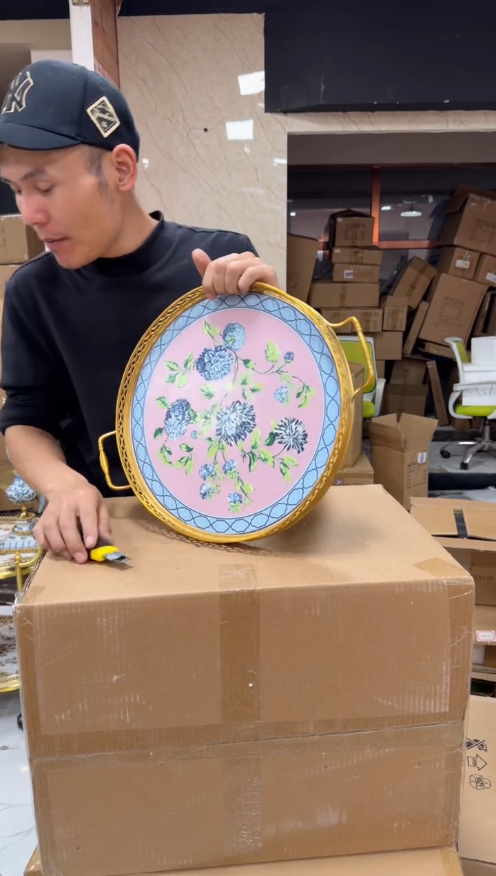 黄铜黛姿家居装饰品摆件 