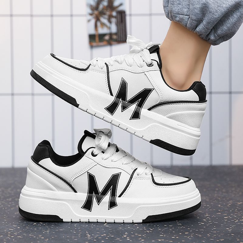 厚底低帮休闲鞋韩版春秋休闲板鞋潮流青少年运动鞋