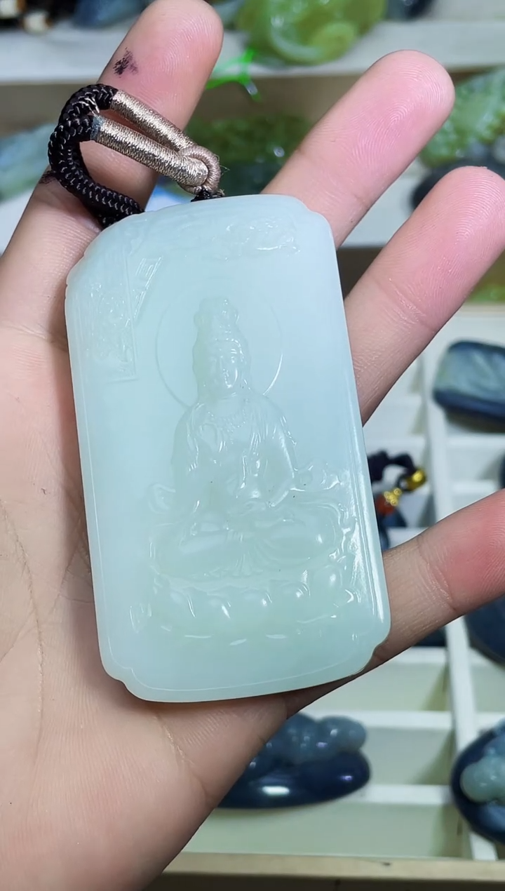 颈饰未镶嵌和田玉抖***康1