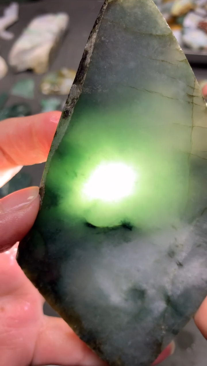 【闪购商品】翡翠颈饰未镶嵌天然缅甸翡翠A货