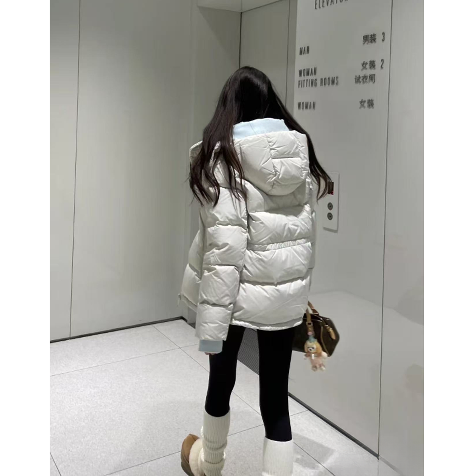 [QPG]  时尚百搭修身坑条直筒裤（显瘦百搭）