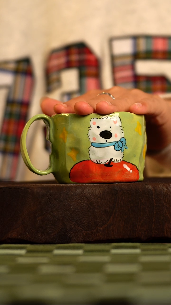 【闪购商品】清尘器物手工手绘瓷器