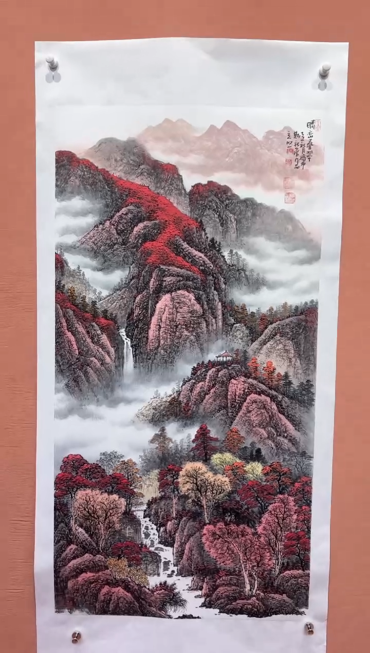 国画师立照老师国画作品