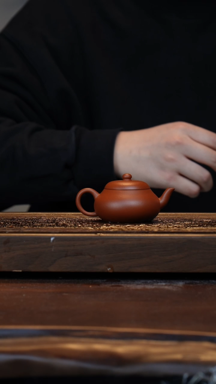 【闪购商品】紫砂茶壶自营朱泥息如扁梨