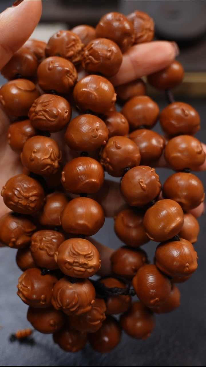 手串/手链橄榄核W****我九林核雕文玩作品