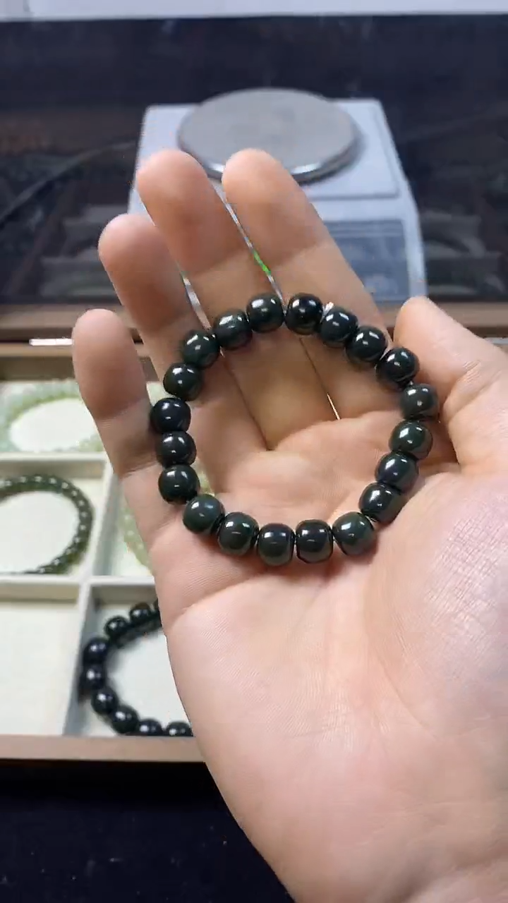 未镶嵌手串和田玉主播推荐！！