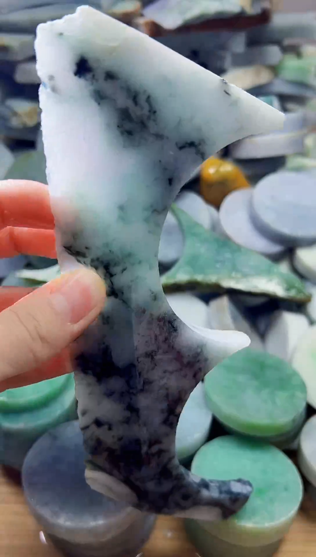 裸石翡翠天然翡翠A货余 南 462