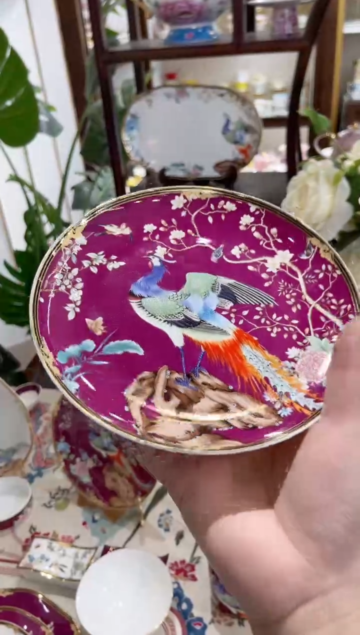 36%以上骨粉骨瓷7英寸平盘