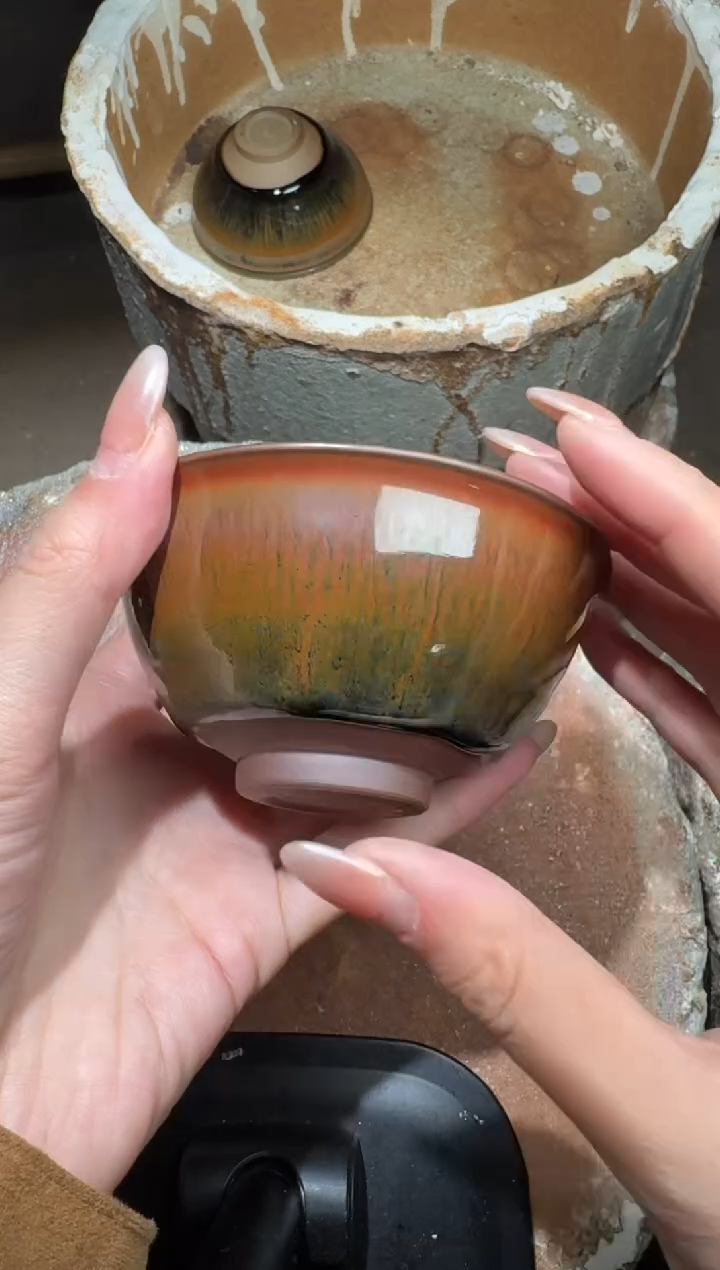 茶盏詹桂溪龙窑柴烧190