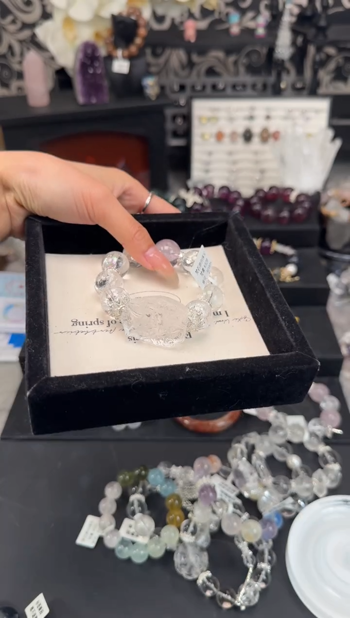 【闪购商品】水晶手链未镶嵌天然水晶 多样性发货