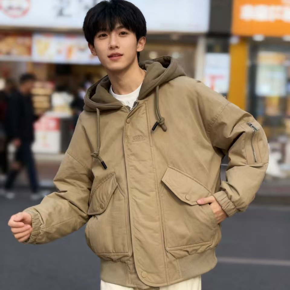 9816289高端专享老林家儿童冬款羽绒服卡其（靠谱）