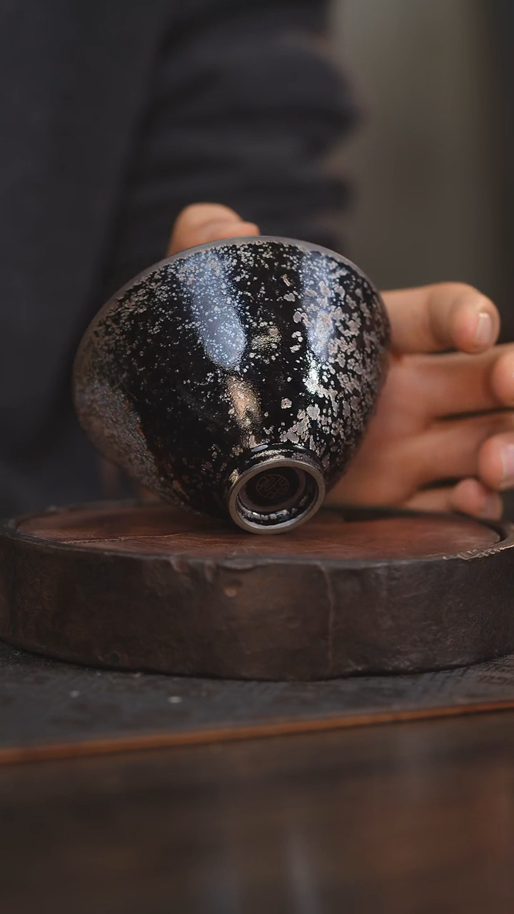 【闪购商品】杯141柴房陶瓷丨斗笠杯