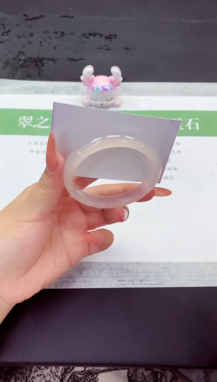 石英质玉手镯未镶嵌M347-58+
