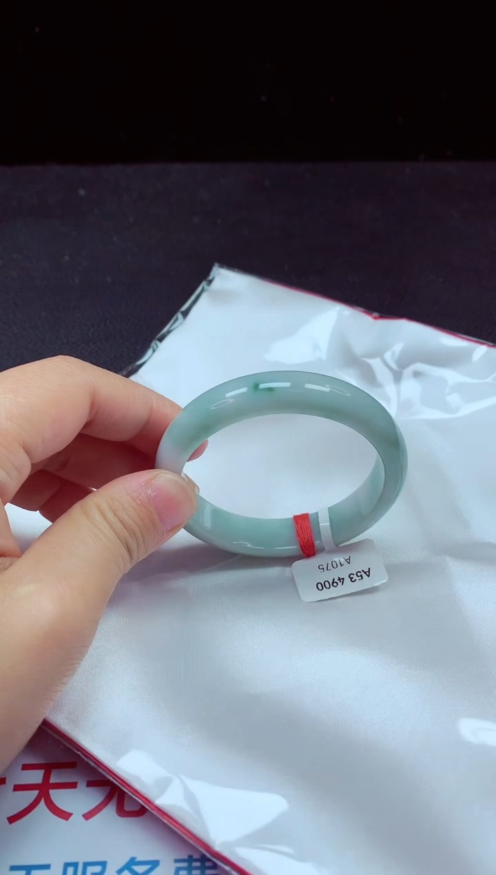 【闪购商品】翡翠手镯未镶嵌镯子53+