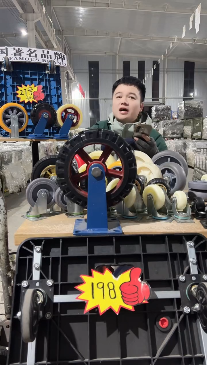 峰哥专属  10寸大花胶万向*4