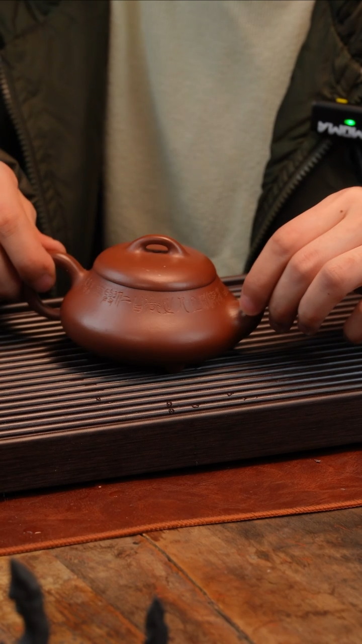 【闪购商品】紫砂茶壶低槽清汉堂