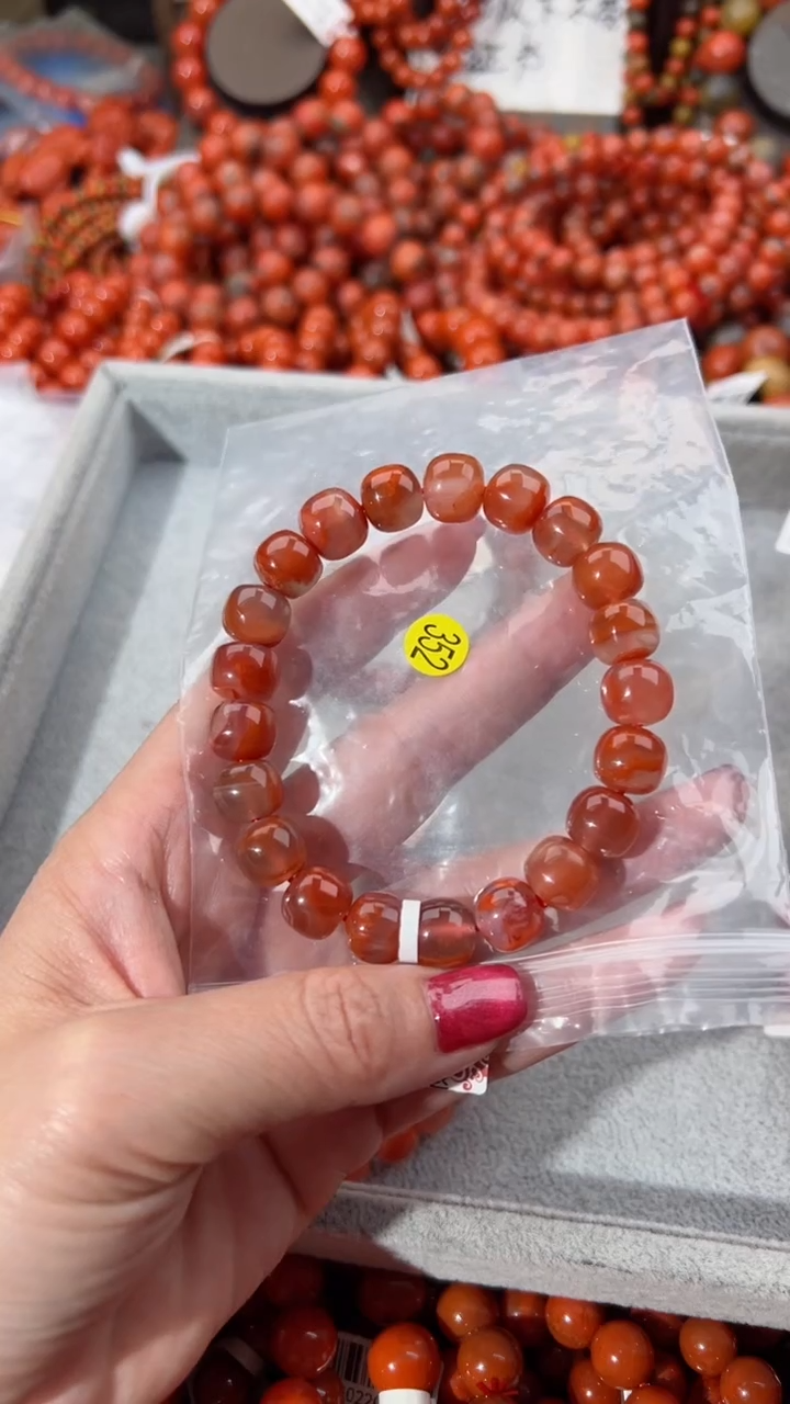 【闪购商品】南红玛瑙手串未镶嵌10+
