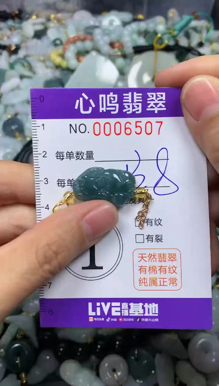 【闪购商品】翡翠颈饰未镶嵌闪购006507