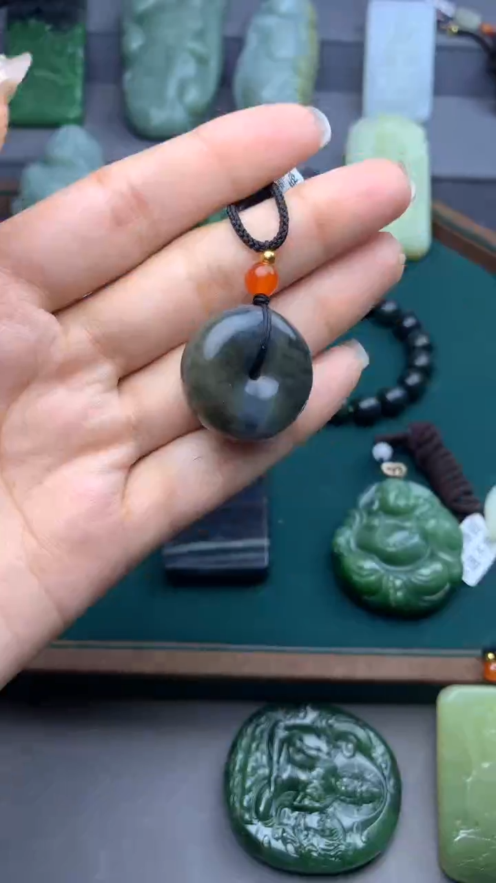 【闪购商品】和田玉吊坠(不含链)未镶嵌挂件拍一发一