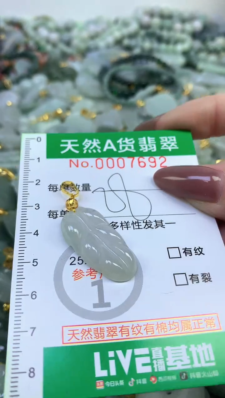 颈饰未镶嵌翡翠纯天然缅甸A货翡翠