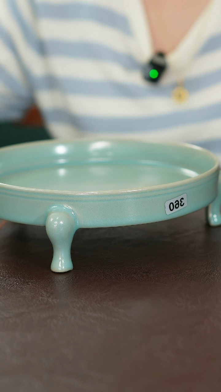 摆件原矿汝宋汝瓷360