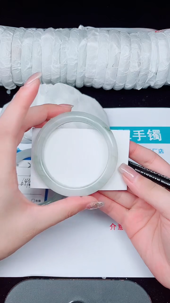 未镶嵌手镯石英质玉3-56/57
