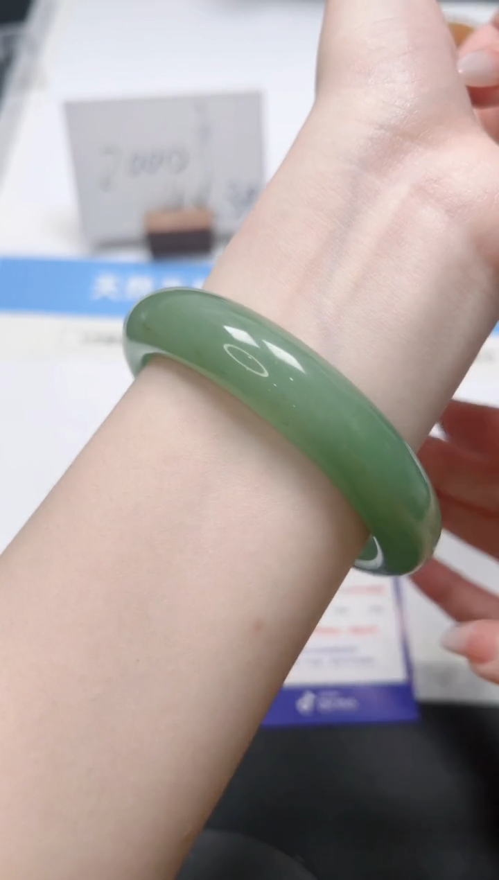 【闪购商品】石英质玉手镯未镶嵌209/东陵玉62.2