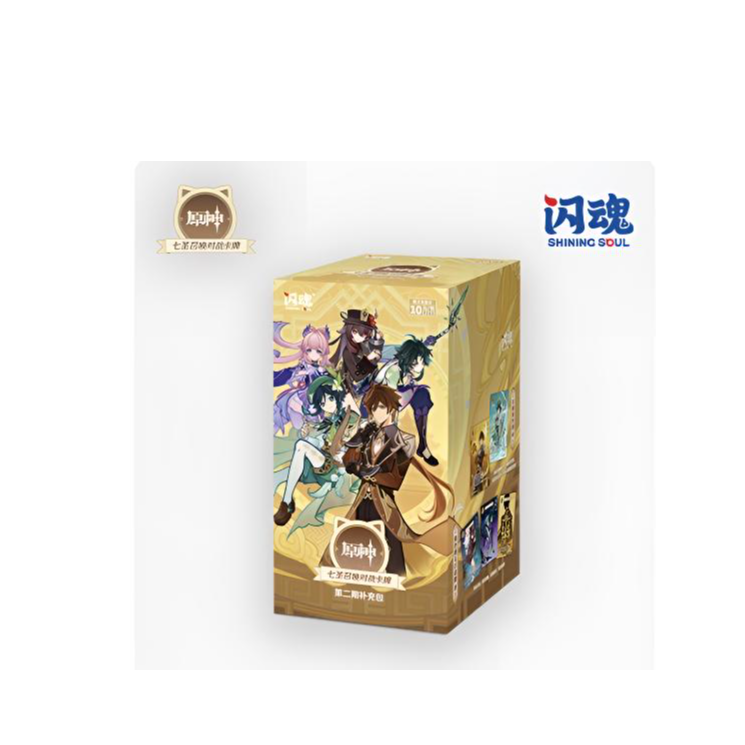 【平拆】闪魂《原神七圣召唤》对战卡牌 盲盒代拆