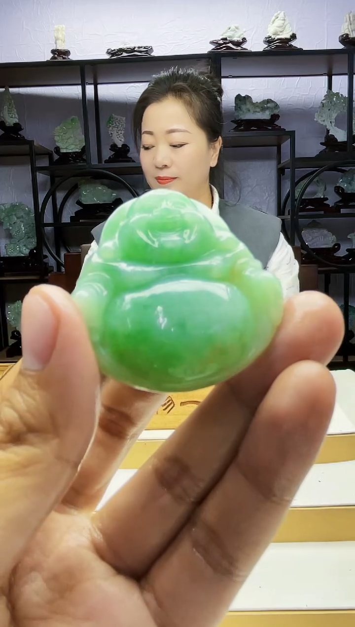 【闪购商品】定制翡翠未镶嵌毛货01260056多样性发其一
