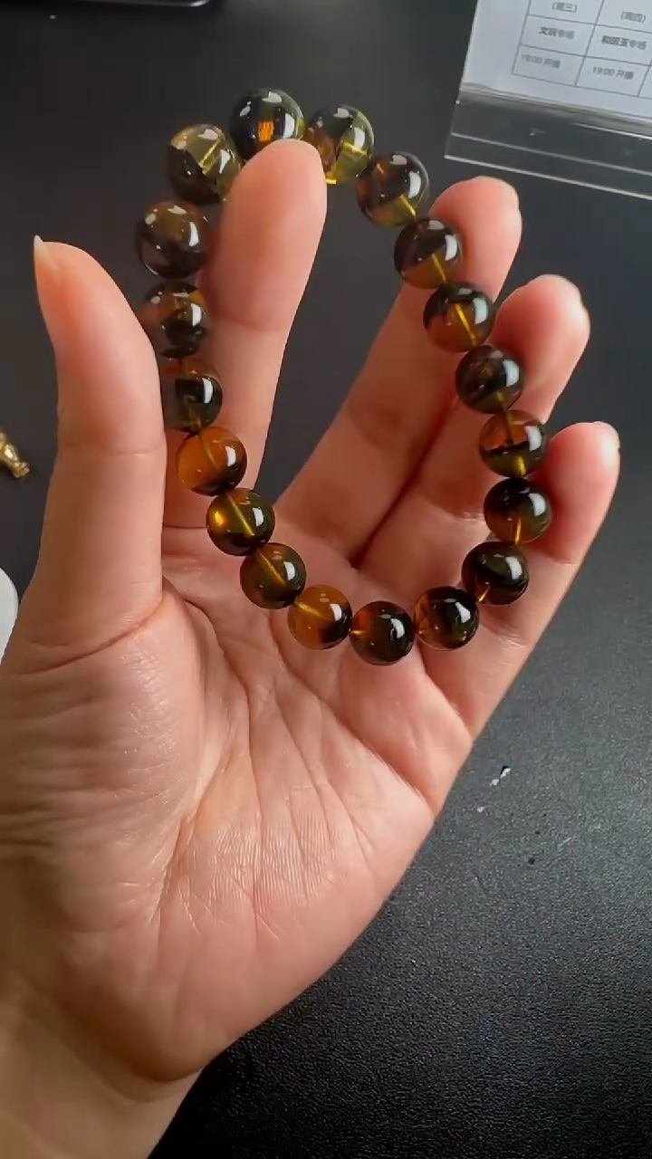 【闪购商品】琥珀手串未镶嵌WY0309025