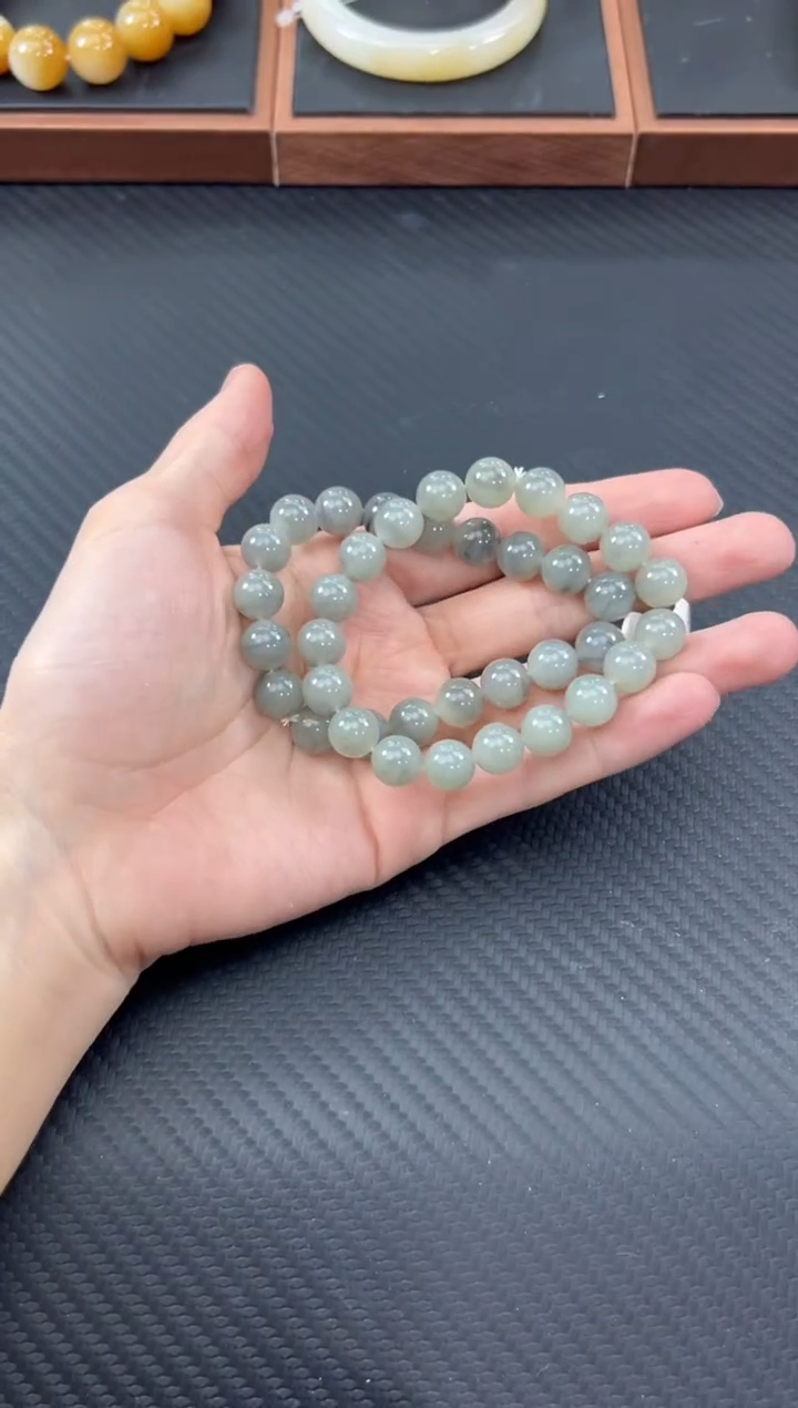 【闪购商品】和田玉手串未镶嵌若羌卡10手串多样性发货拍一发一