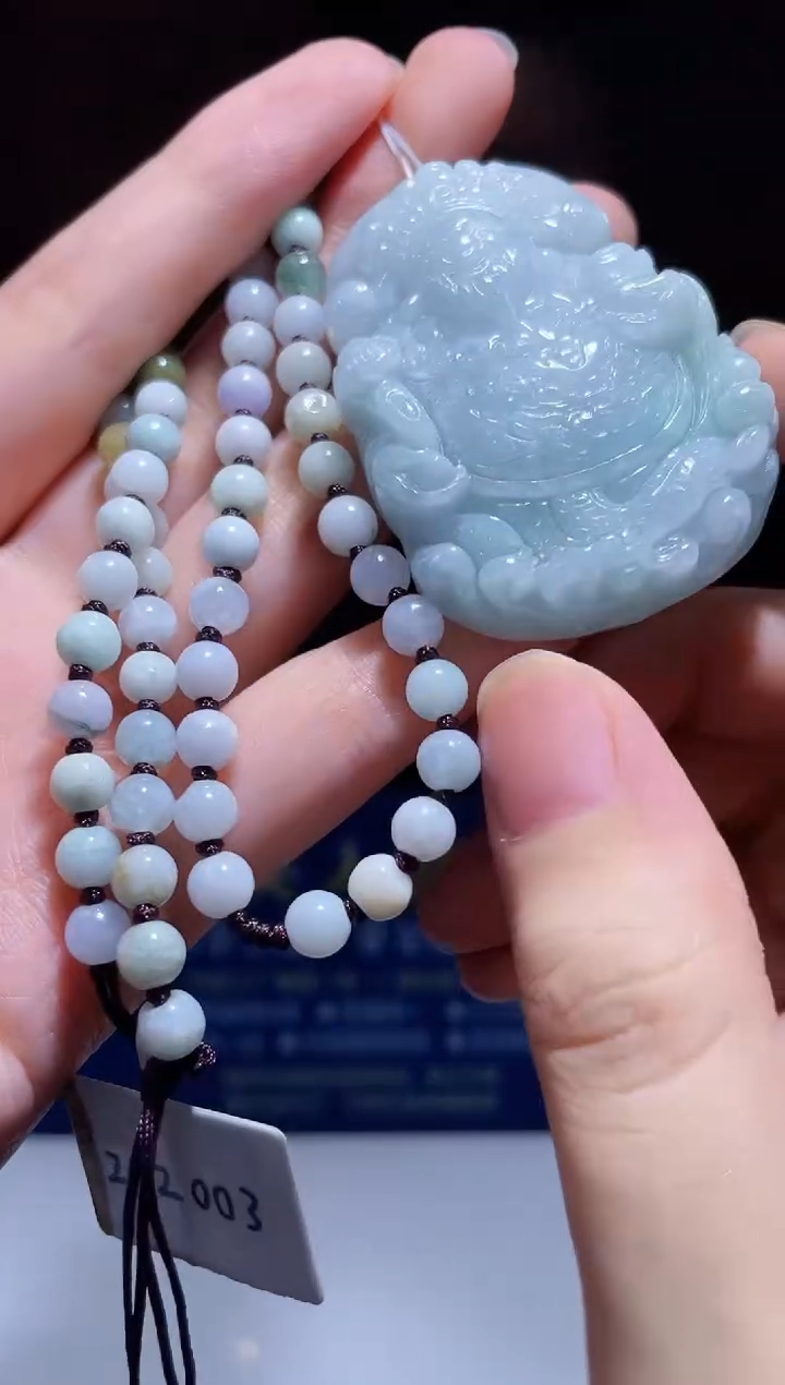 【闪购商品】翡翠颈饰未镶嵌M-@@ZFR25BC012408