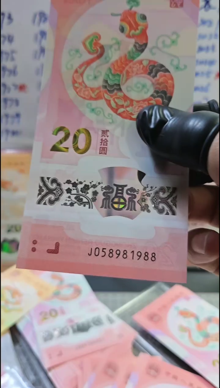 【闪购商品】j058981988蛇钞年份一张