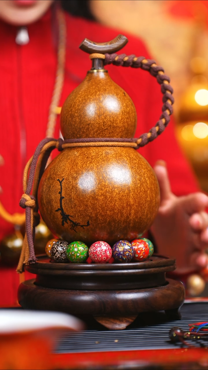 【闪购商品】JV079非遗臻选大漆酒葫芦