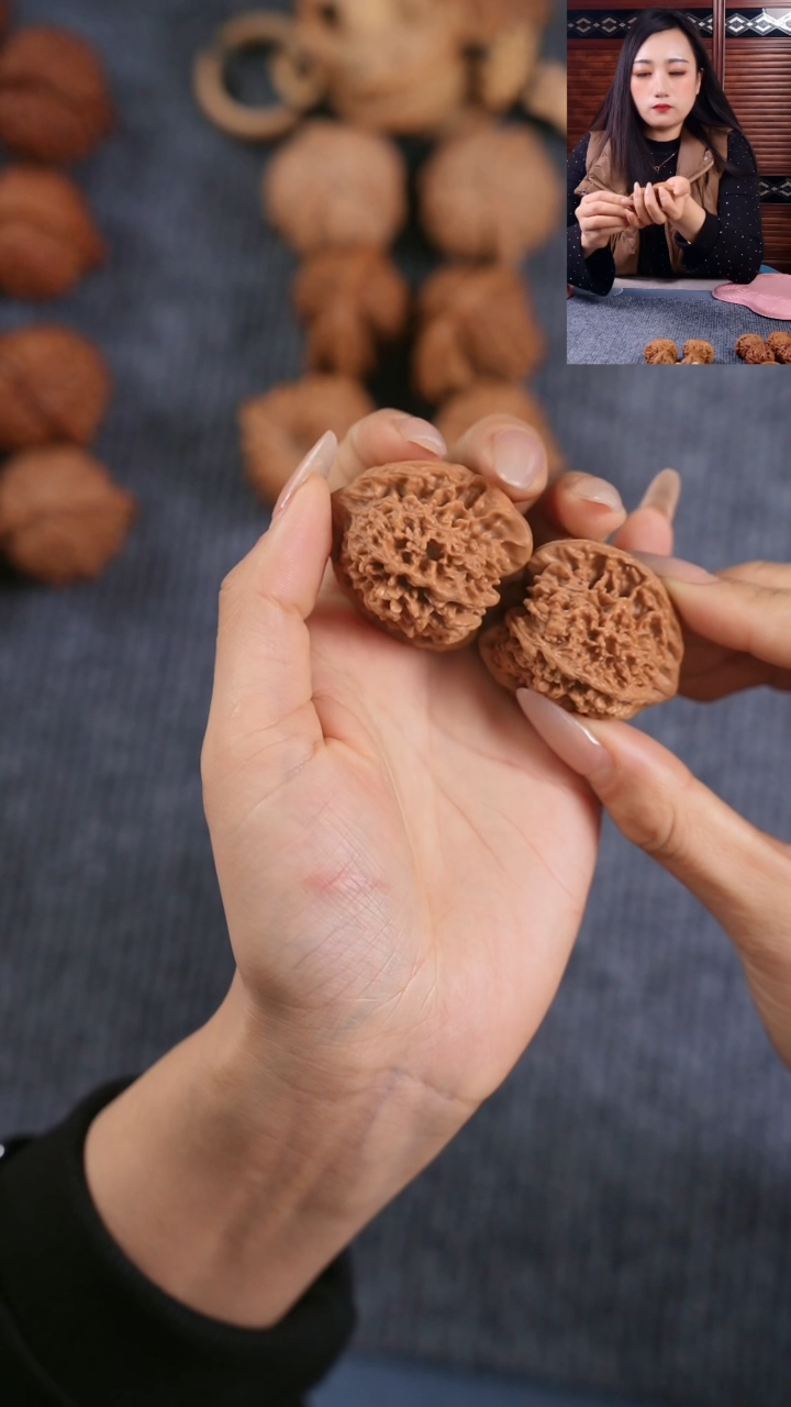 【闪购商品】文玩核桃吊坠文玩核桃精品满天星