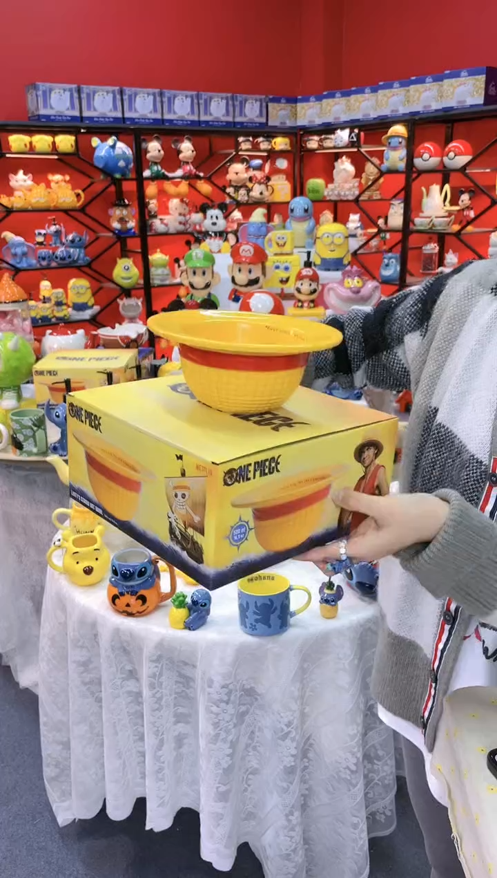 【闪购商品】1@@路飞帽水果沙拉碗