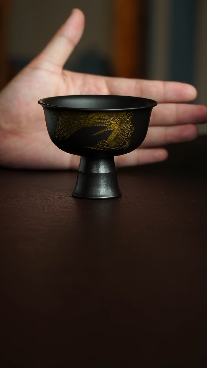 茶杯紫砂37号宜兴原矿紫砂作品
