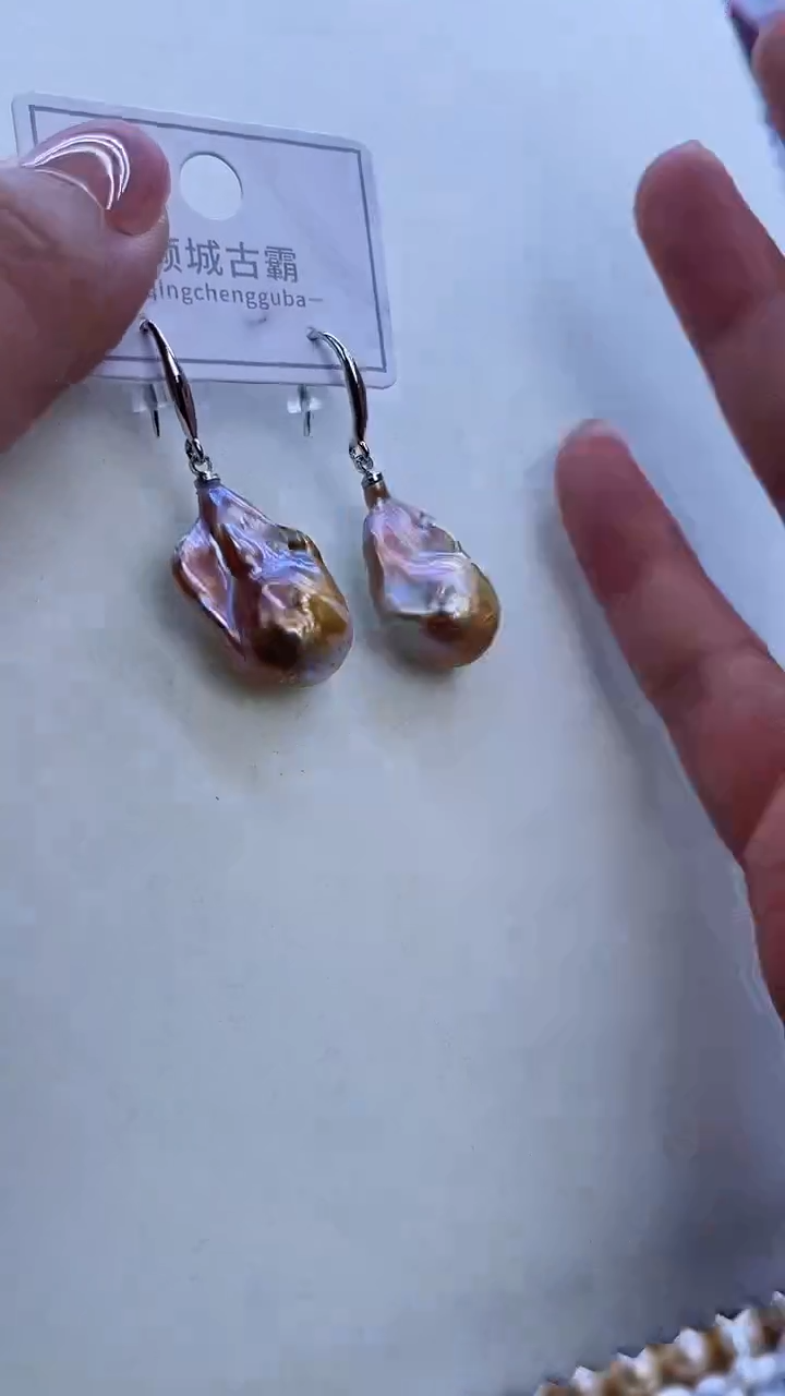 【闪购商品】淡水珍珠耳饰未镶嵌492