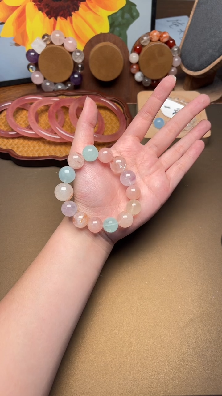 未镶嵌手串水晶1