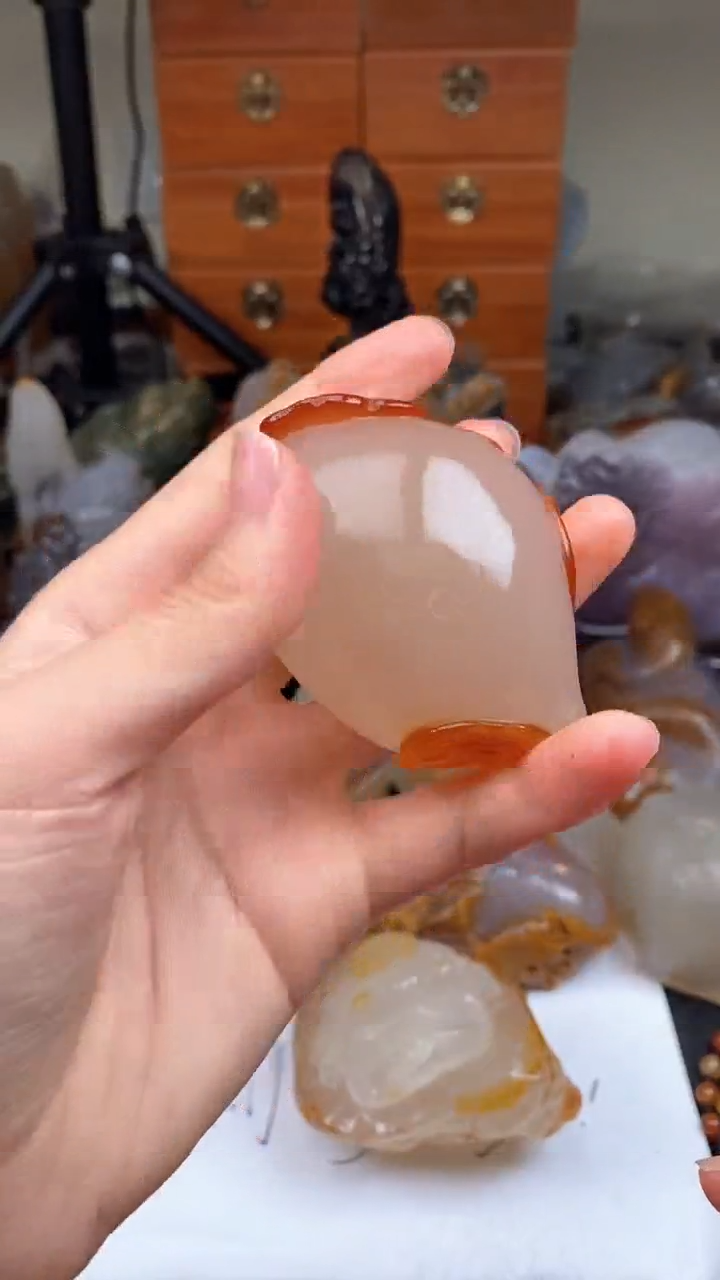 【闪购商品】玛瑙/玉髓颈饰未镶嵌AA