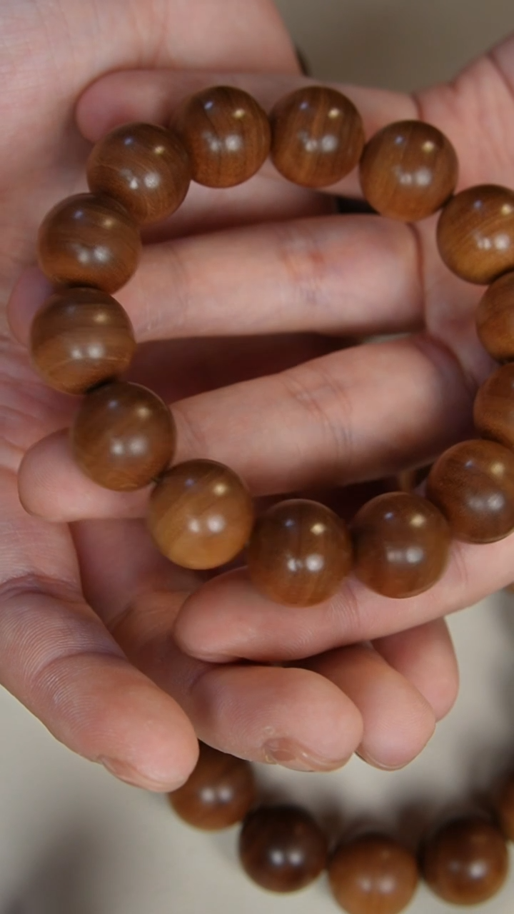 【闪购商品】檀香木手串/手链老山檀香1.6圆珠单圈供奉料